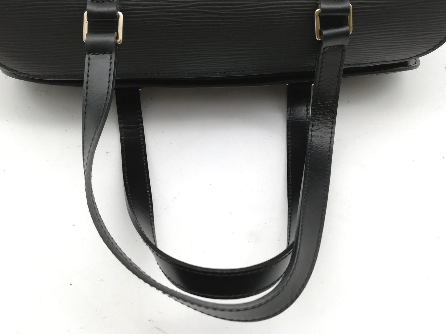 LOUIS VUITTON Epi Soufflot M52222 Noir Handbag