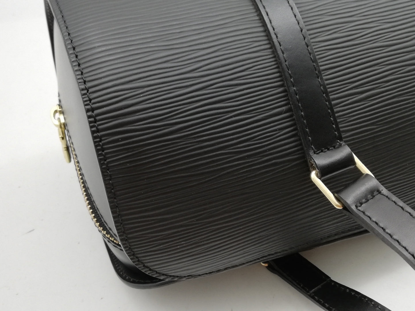 LOUIS VUITTON Epi Soufflot M52222 Noir Handbag