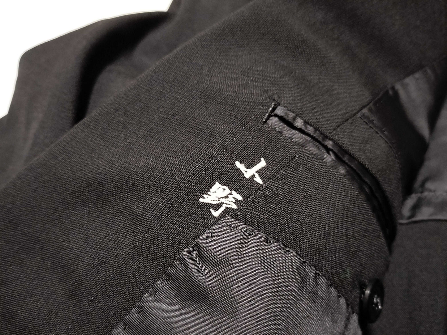 Yves Saint Laurent Double-breasted Set, Black, Other Apparel