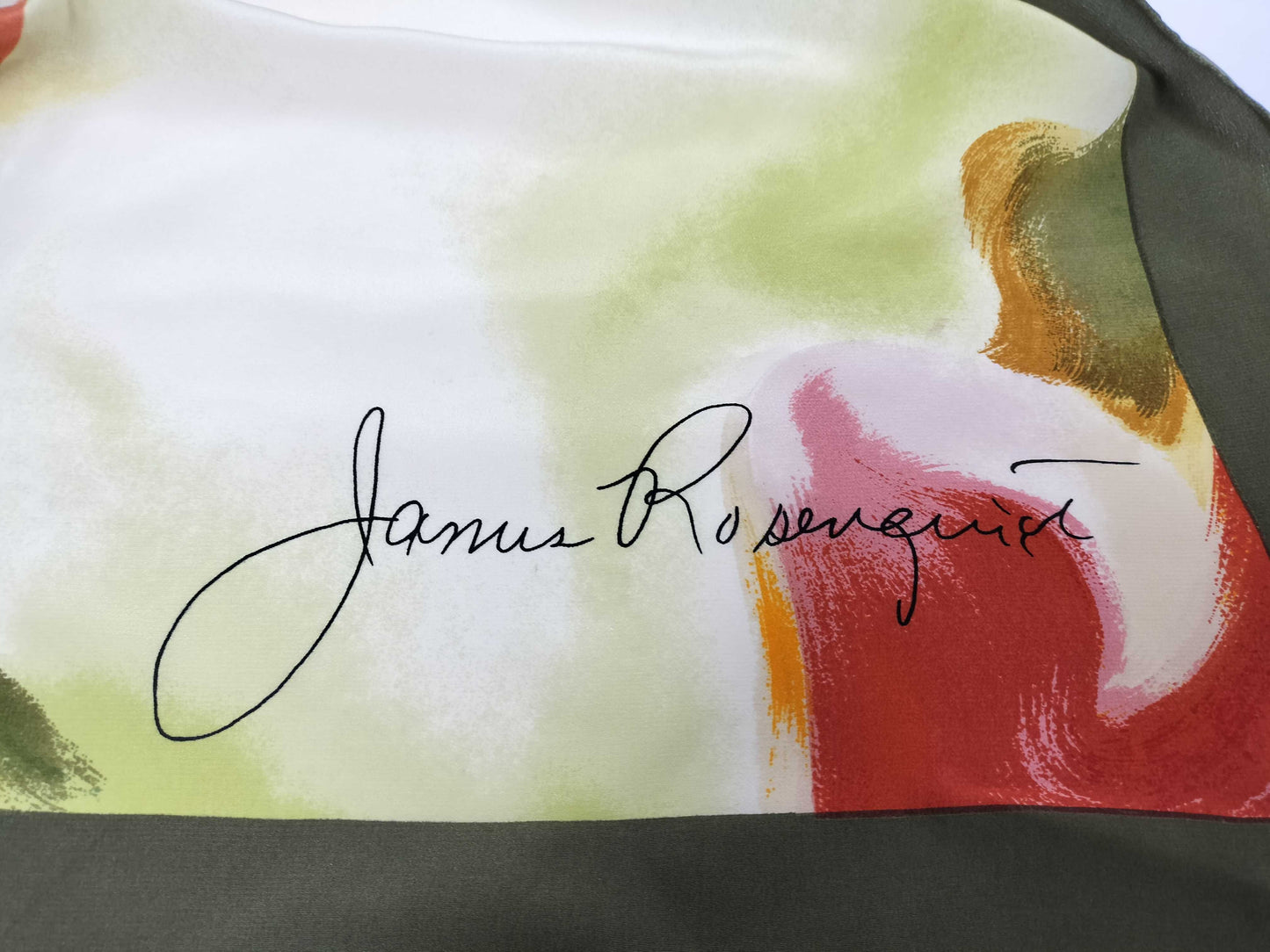 LOUIS VUITTON Large Scarf James Rosenquist Other Accessories