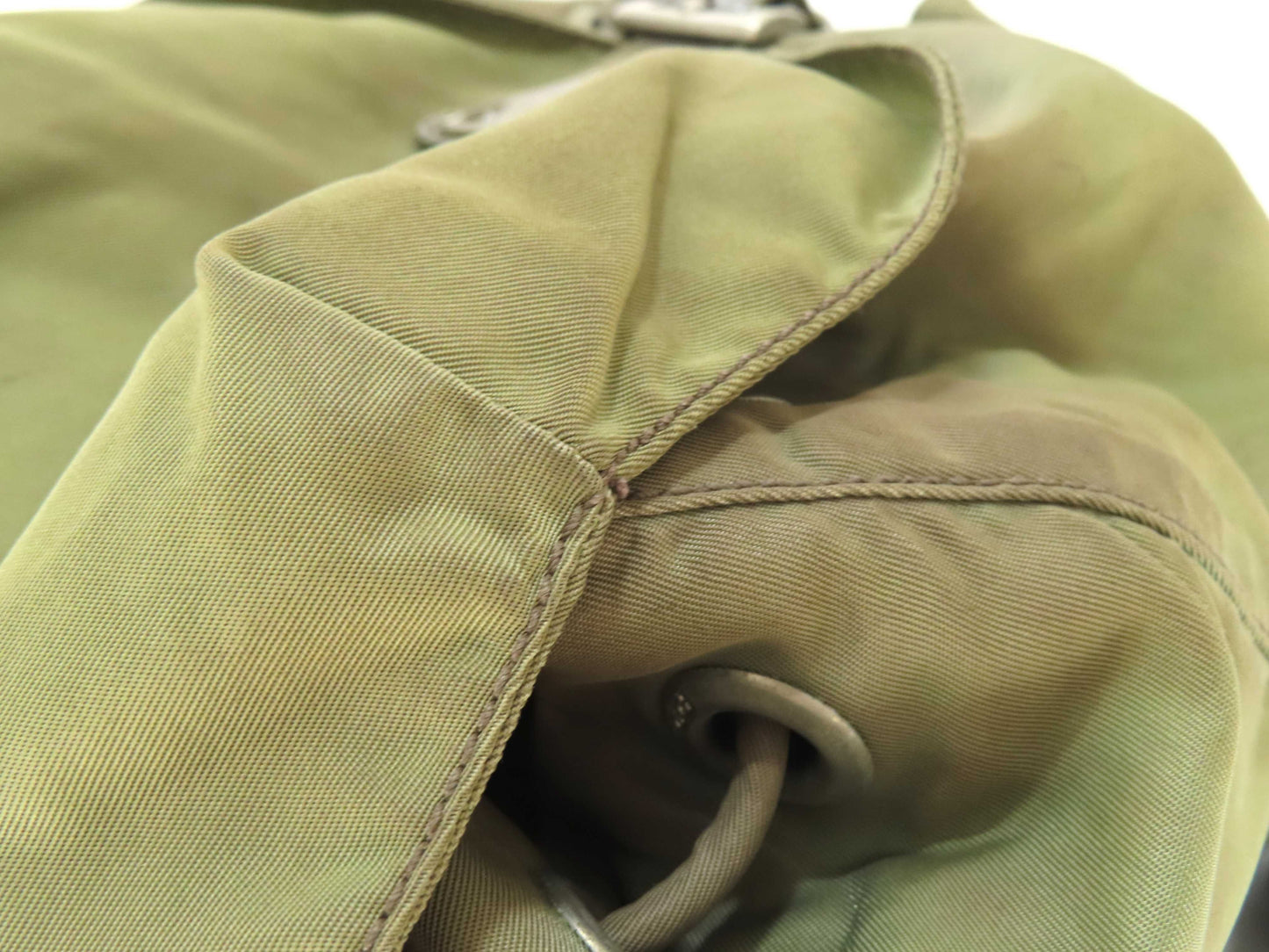 PRADA Backpack Nylon Leather Rucksack