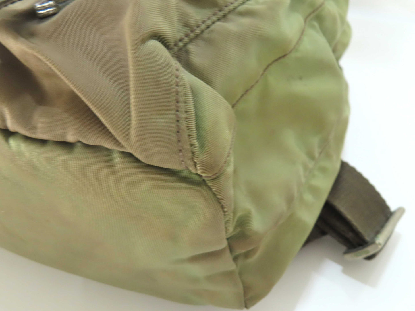 PRADA Backpack Nylon Leather Rucksack