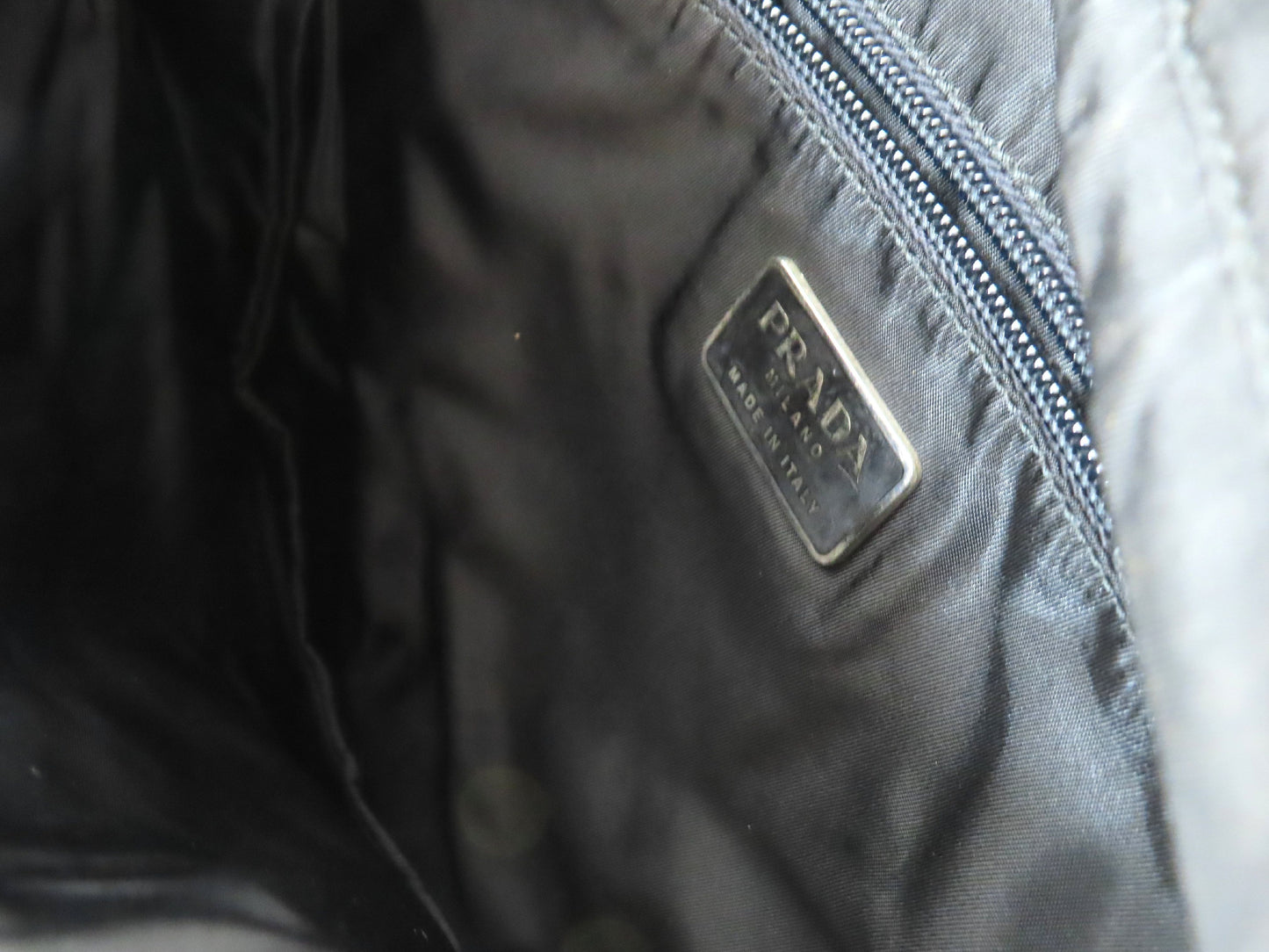 PRADA Prada Black Shoulder Bag with Guarantee