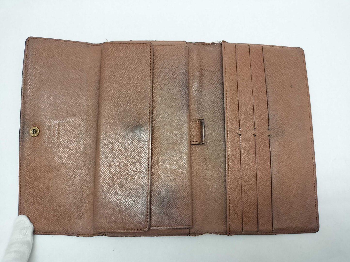LOUIS VUITTON Monogram LV Monogram Porte Tresor International M61215 MI1911 Wallet