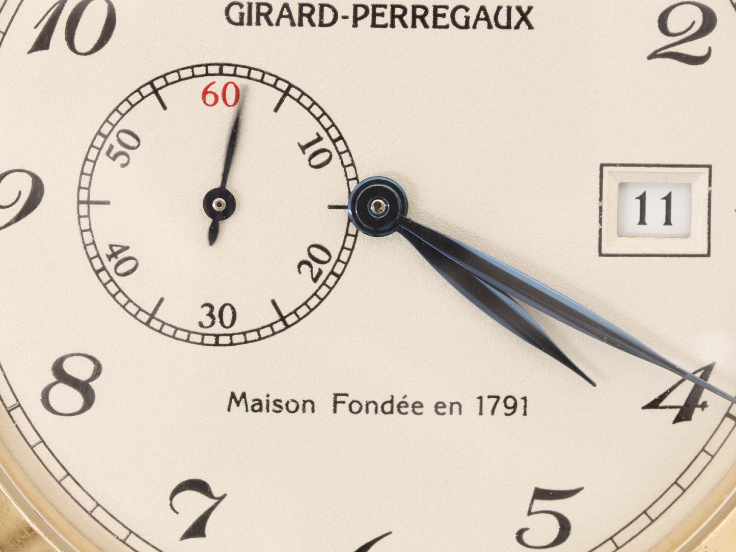 GIRARD PERREGAUX 220th Anniversary Model 49526 14/100 Automatic K18 Men's Watch