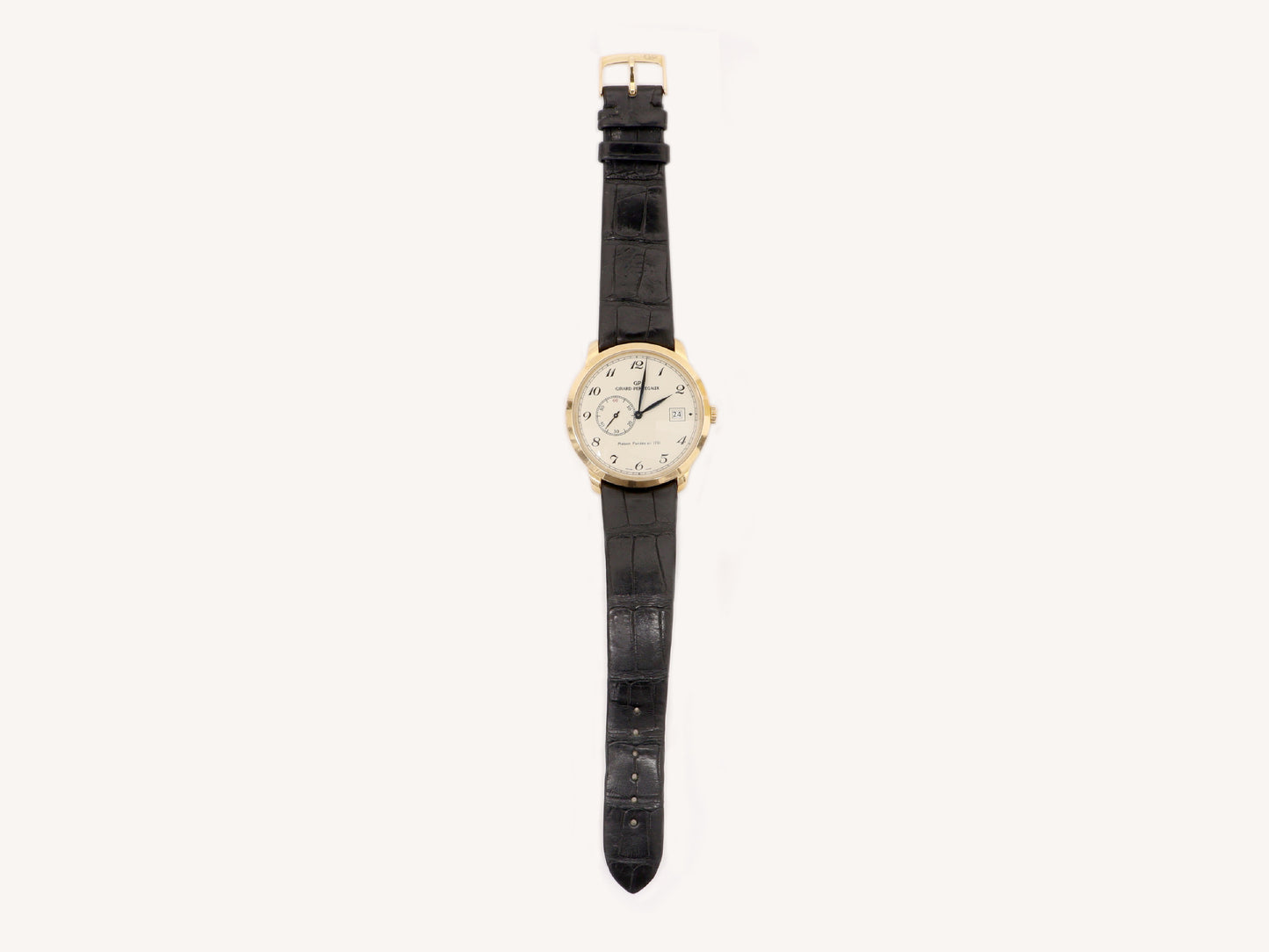 GIRARD PERREGAUX 220th Anniversary Model 49526 14/100 Automatic K18 Men's Watch