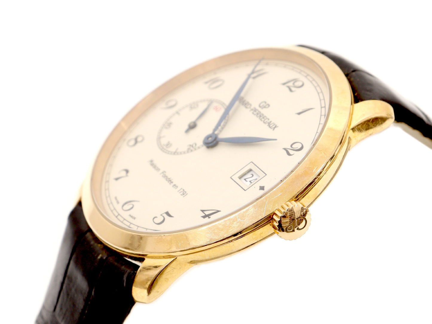 GIRARD PERREGAUX 220th Anniversary Model 49526 14/100 Automatic K18 Men's Watch