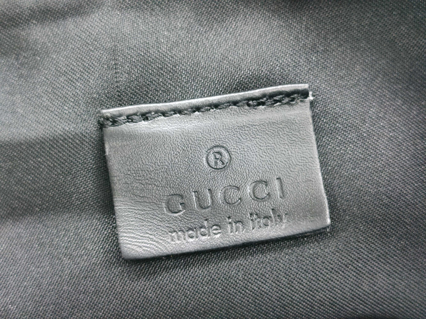 GUCCI GG Canvas Handbag with Accessory Pouch and Leather GG Pattern