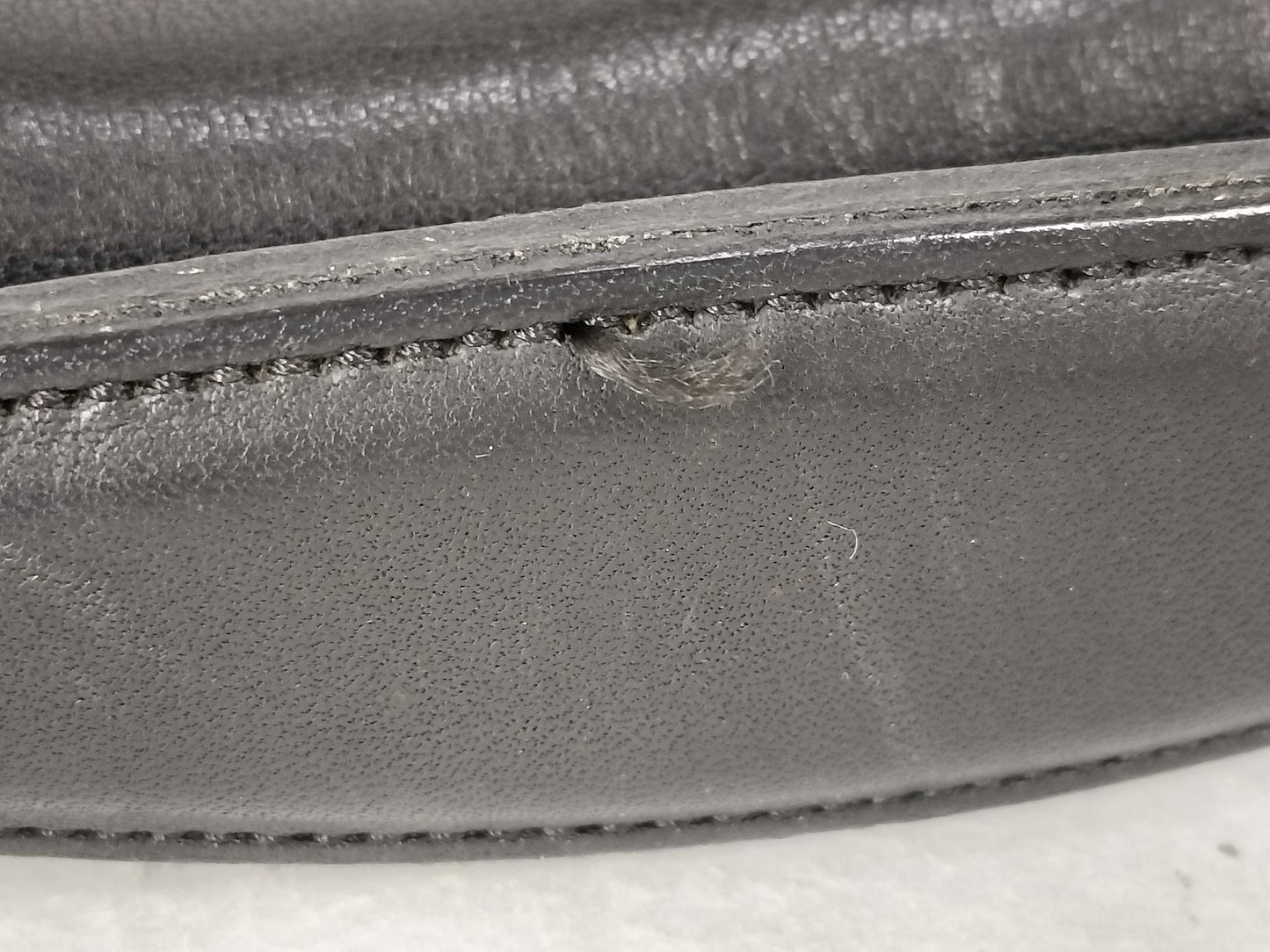 COACH 2-Way Leather Black Shoulder Bag