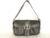 COACH shoulder bag in black leather