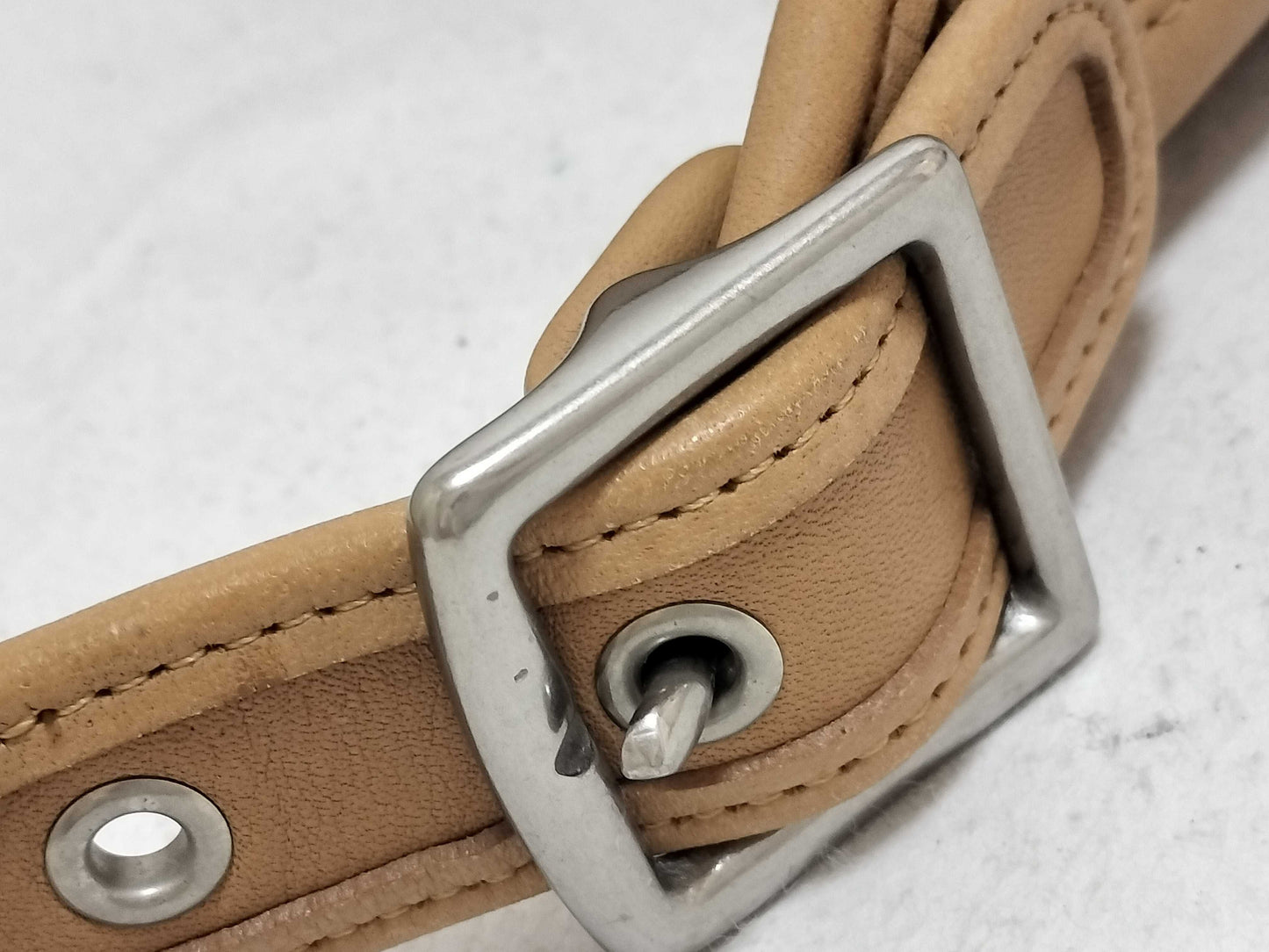 COACH shoulder bag in beige leather