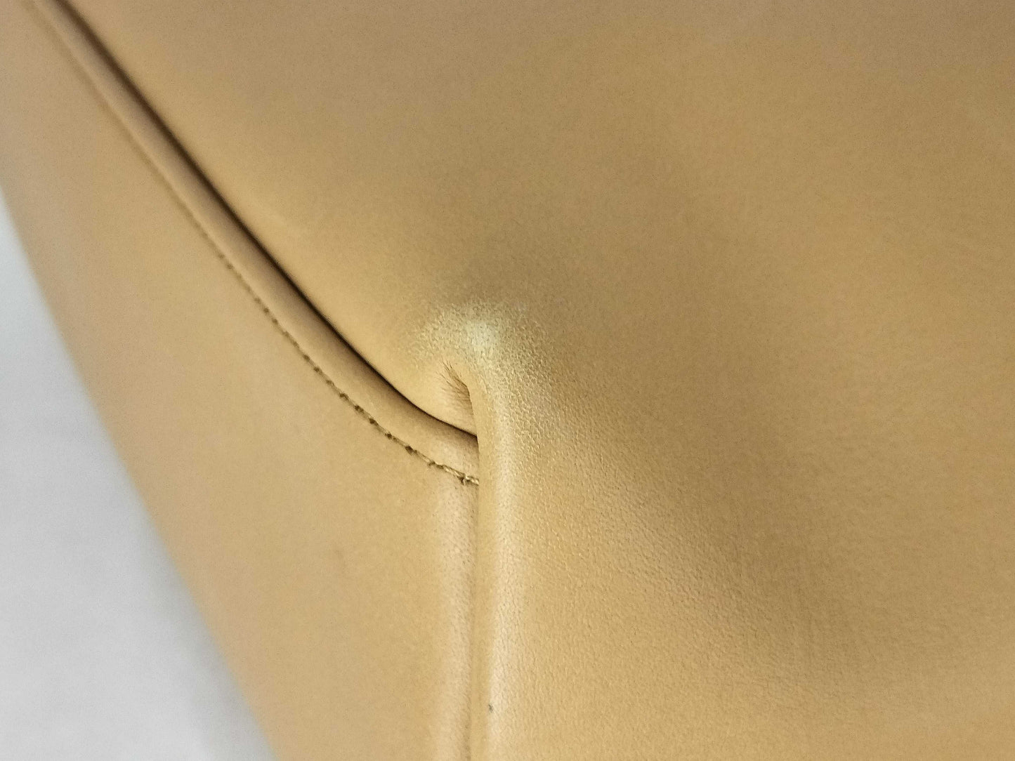 COACH shoulder bag in beige leather