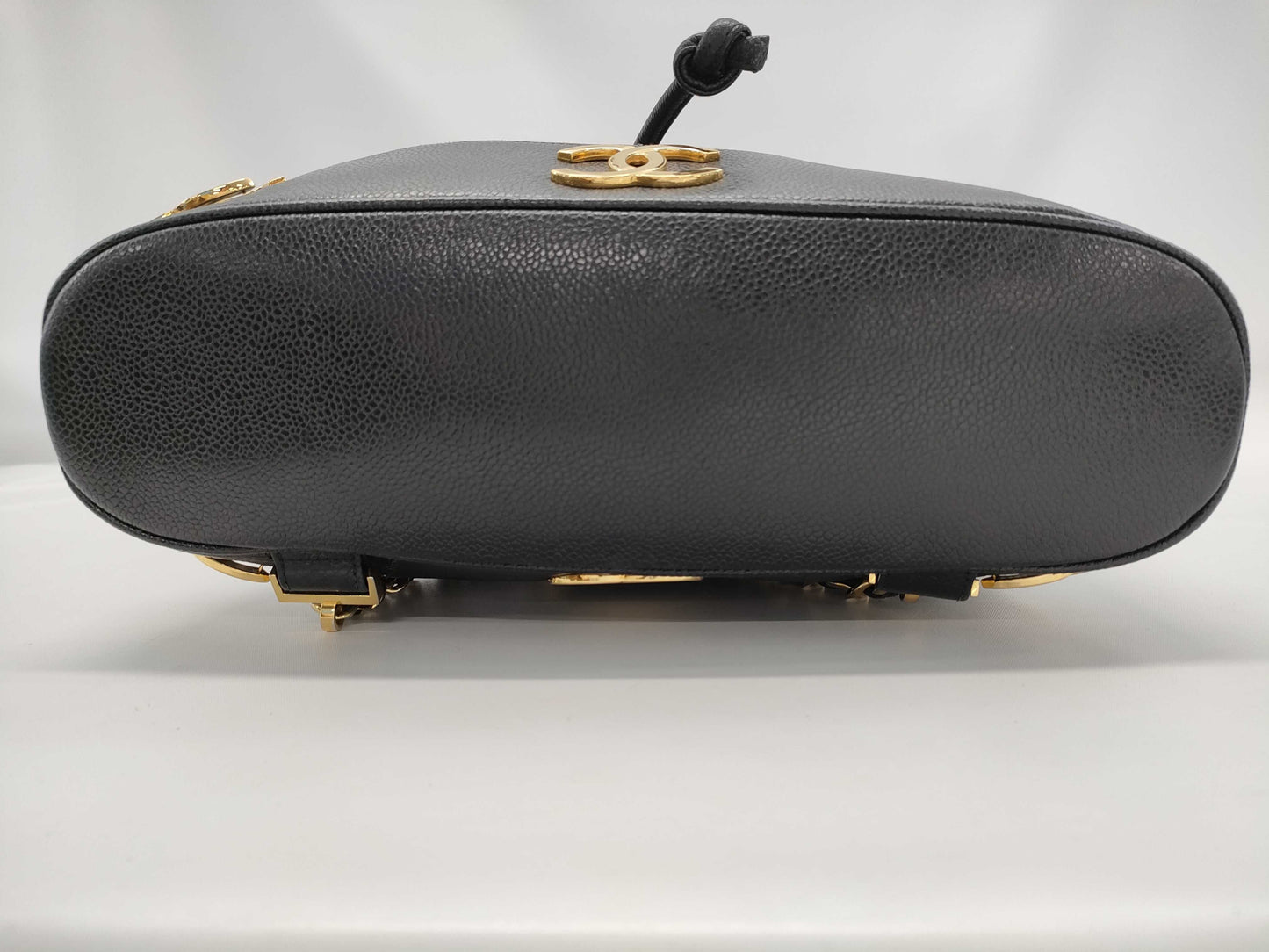 CHANEL Caviar Skin Triple Coco Backpack