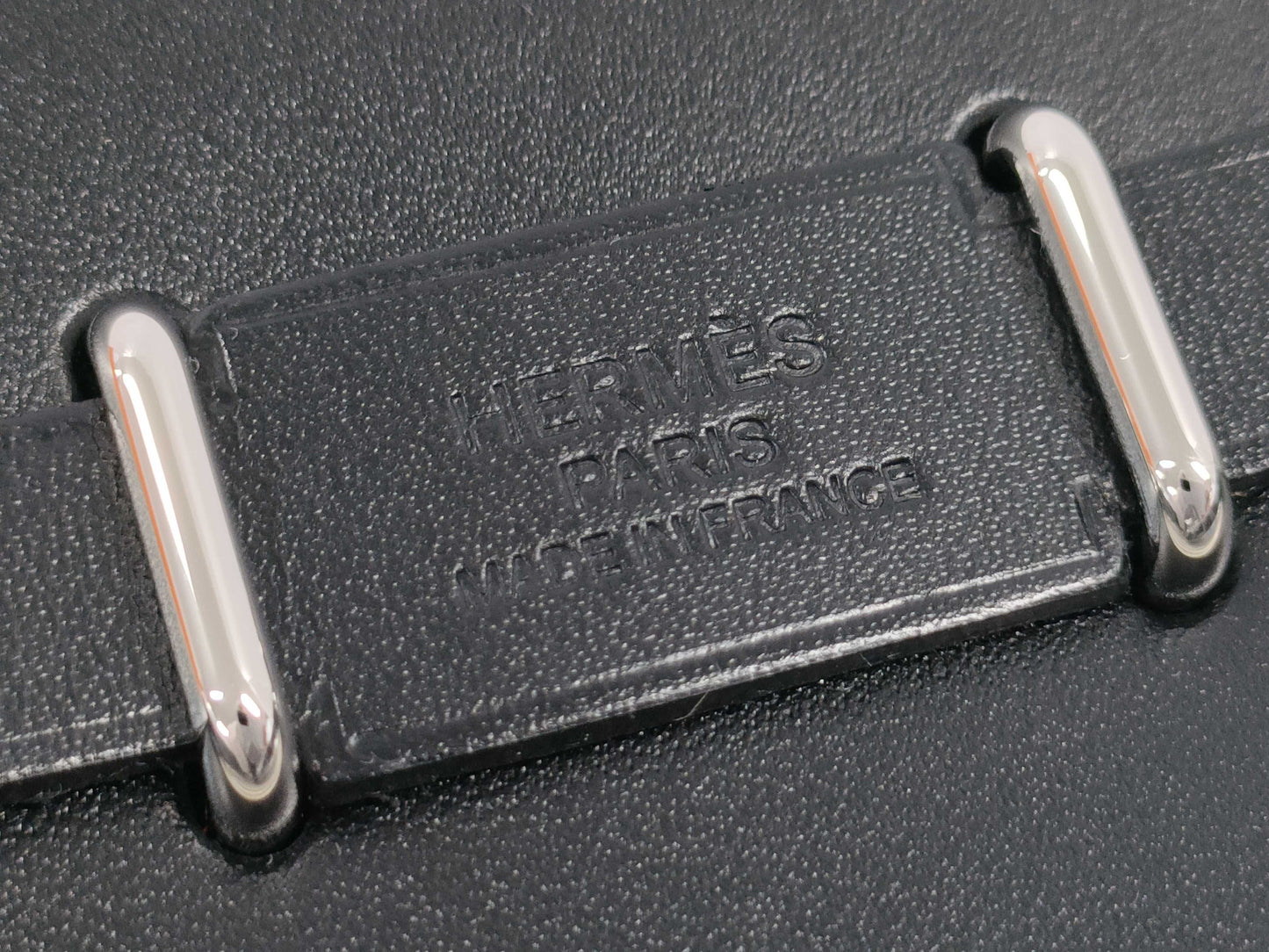 HERMES Airbag Zip 20 Le Tourne K Stamp Ecru/Black H085414CKAF Shoulder Bag