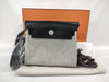 HERMES Airbag Zip 20 Le Tourne K Stamp Ecru/Black H085414CKAF Shoulder Bag
