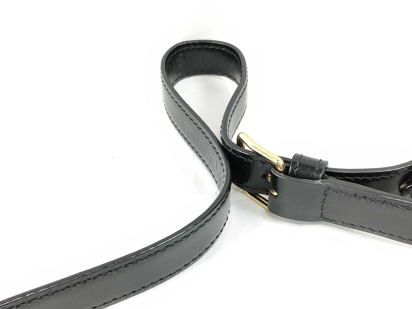 CELINE Teen Triomphe Small Shoulder Bag, Black