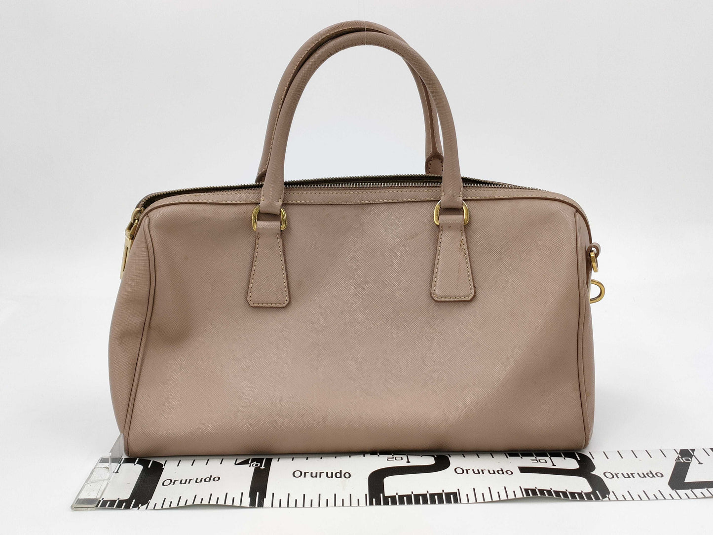 PRADA Prada Boston Cameo Saffiano Handbag