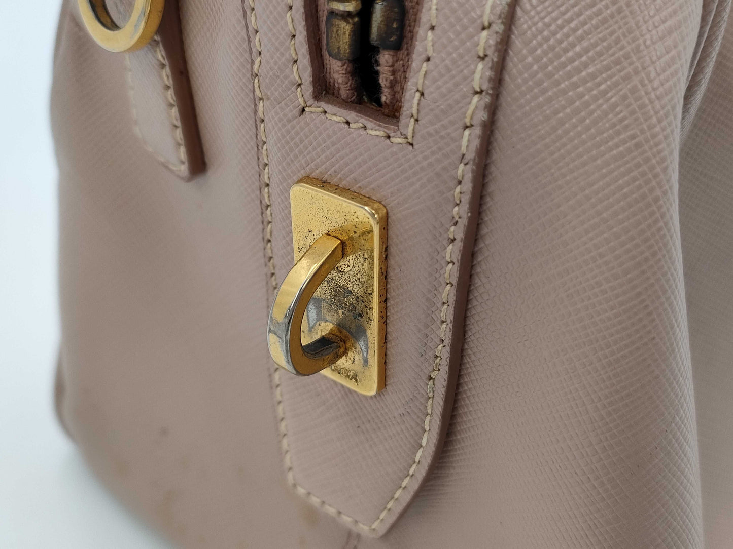 PRADA Prada Boston Cameo Saffiano Handbag