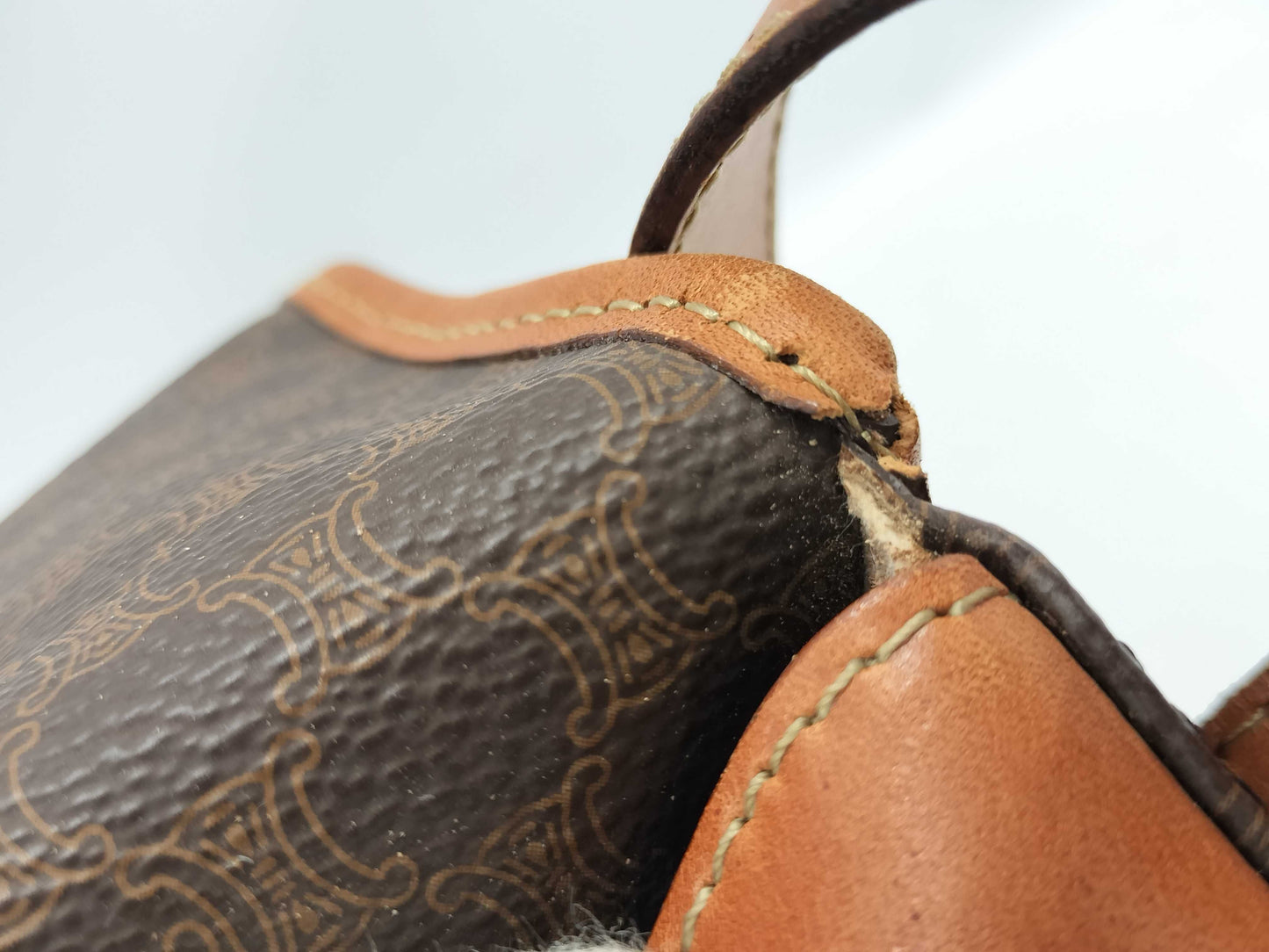 CELINE Macadam Shoulder Bag