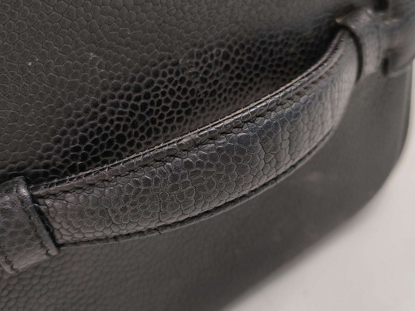 CHANEL Caviar Skin Vanity Handbag Bag