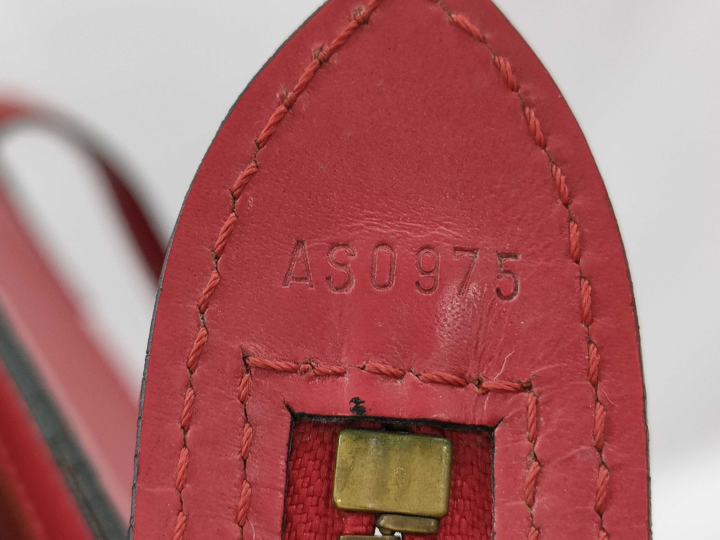 LOUIS VUITTON Epi Saint-Jacques Tote Bag Red Bag