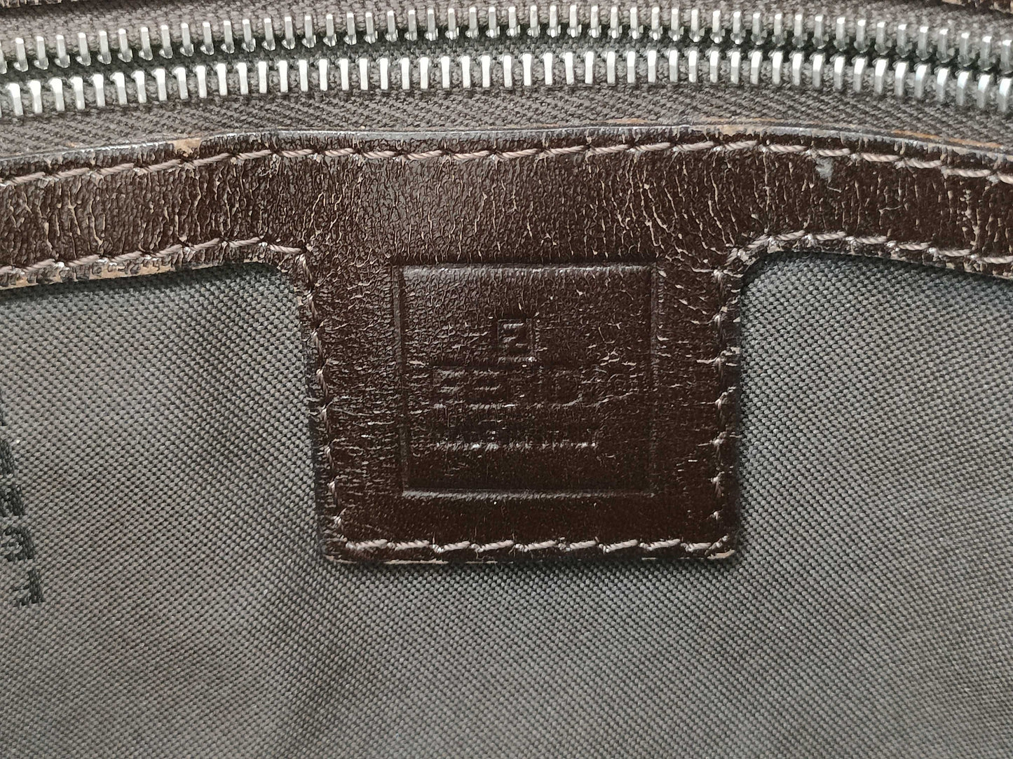 FENDI Zucca Shoulder Bag