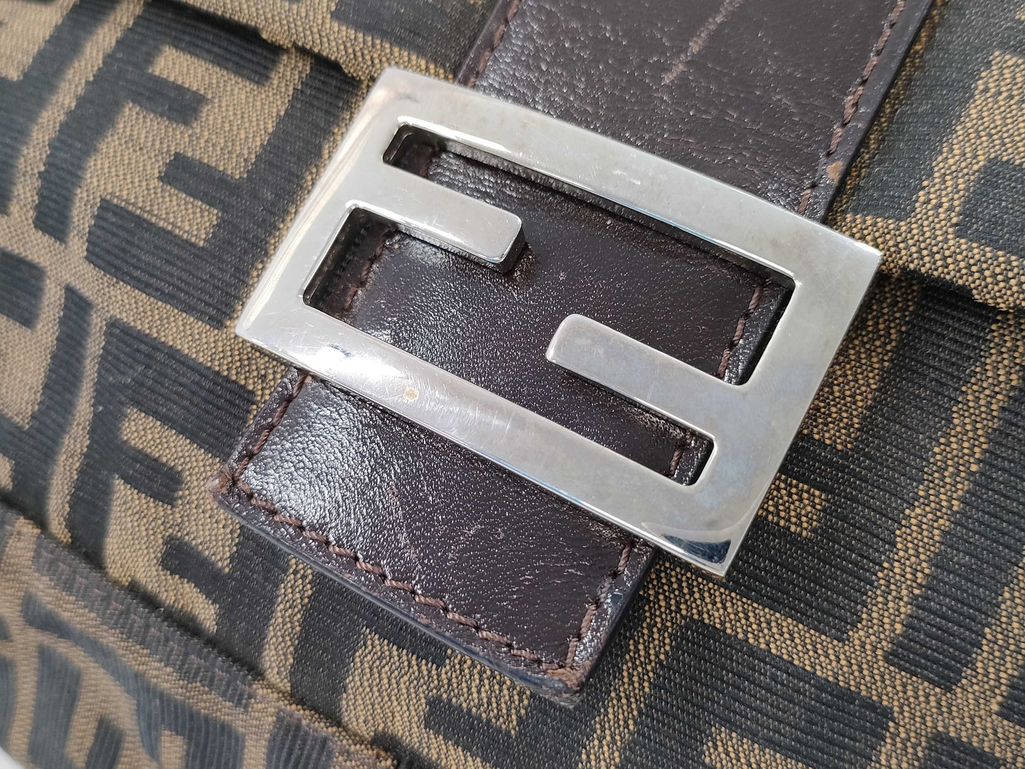 FENDI Zucca Shoulder Bag