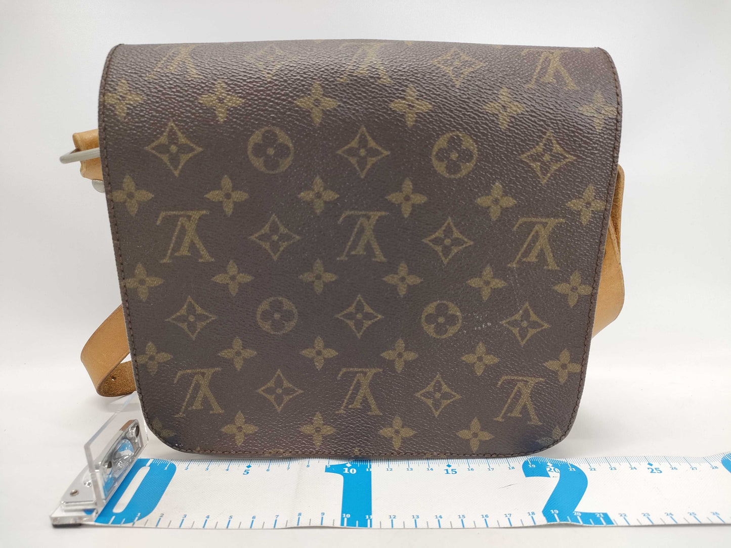 LOUIS VUITTON Monogram Cartouchiere Shoulder Bag