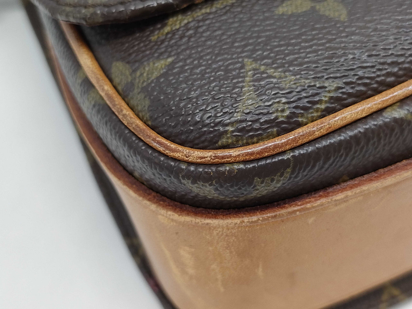 LOUIS VUITTON Monogram Cartouchiere Shoulder Bag