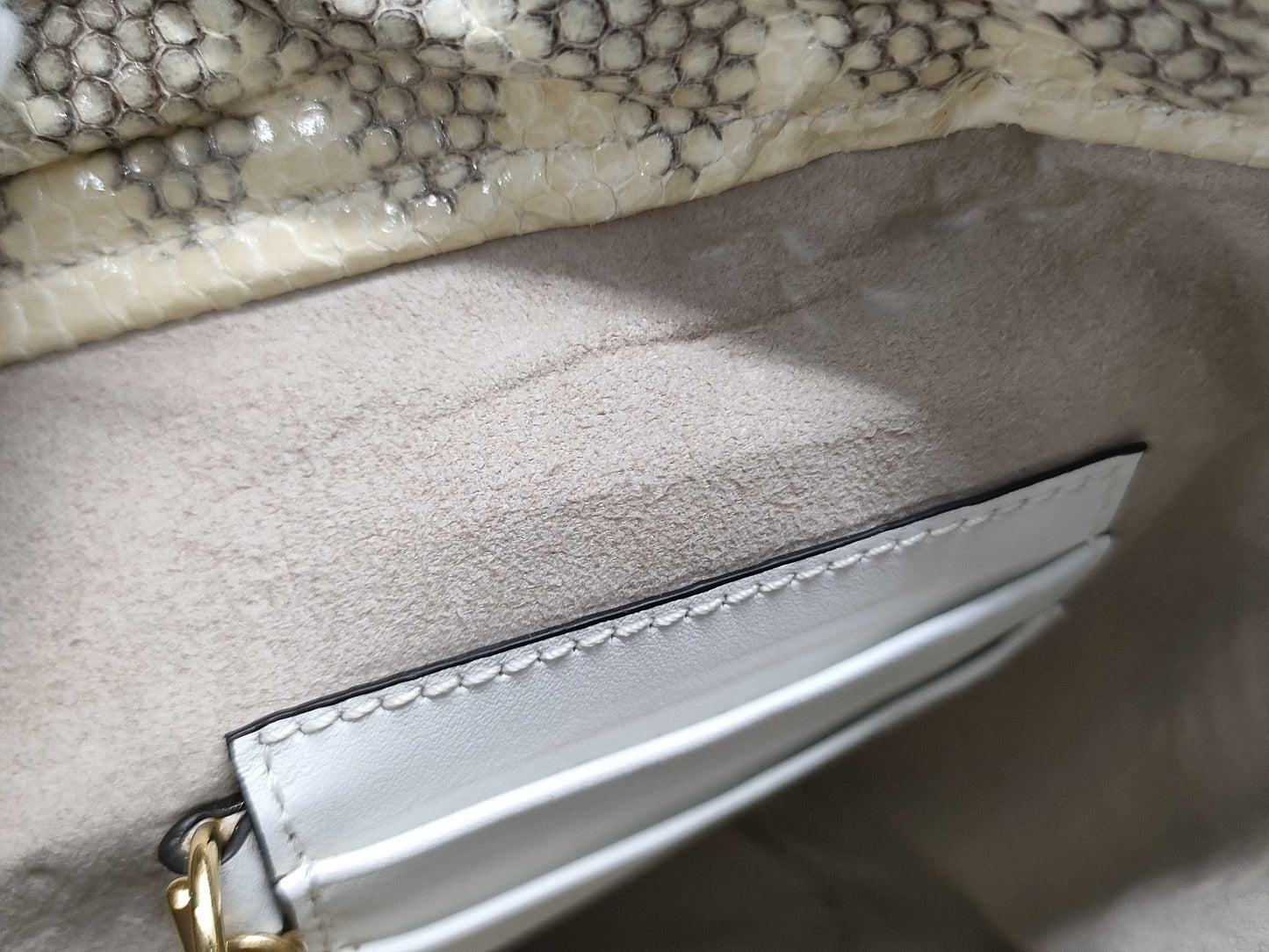 GUCCI Gucci Python 576432 Chain Shoulder Bag Shoulder Bag