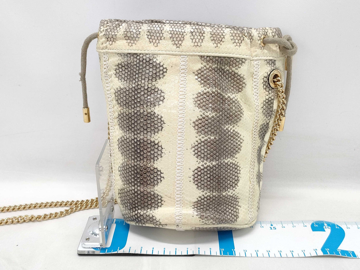 GUCCI Gucci Python 576432 Chain Shoulder Bag Shoulder Bag