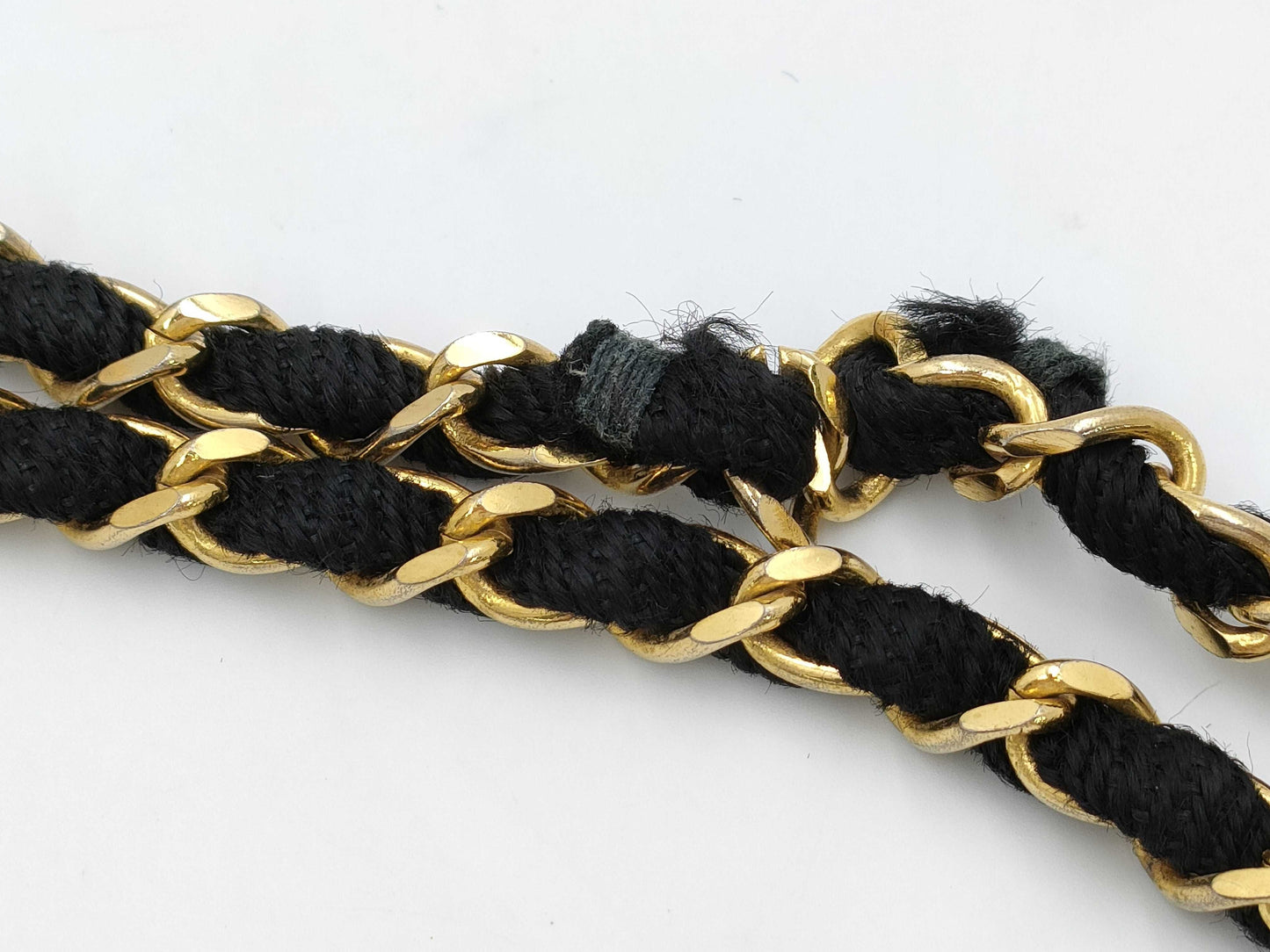 CHANEL Straw Shoulder Bag