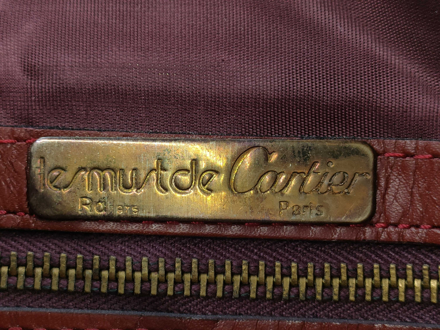 Cartier Boston bag