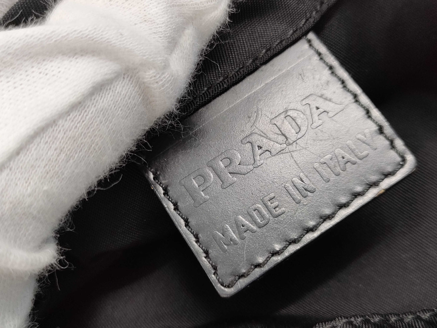 PRADA Prada Drawstring Pouch Bag