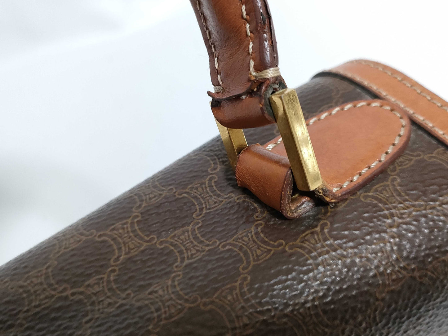 CELINE Macadam Handbag