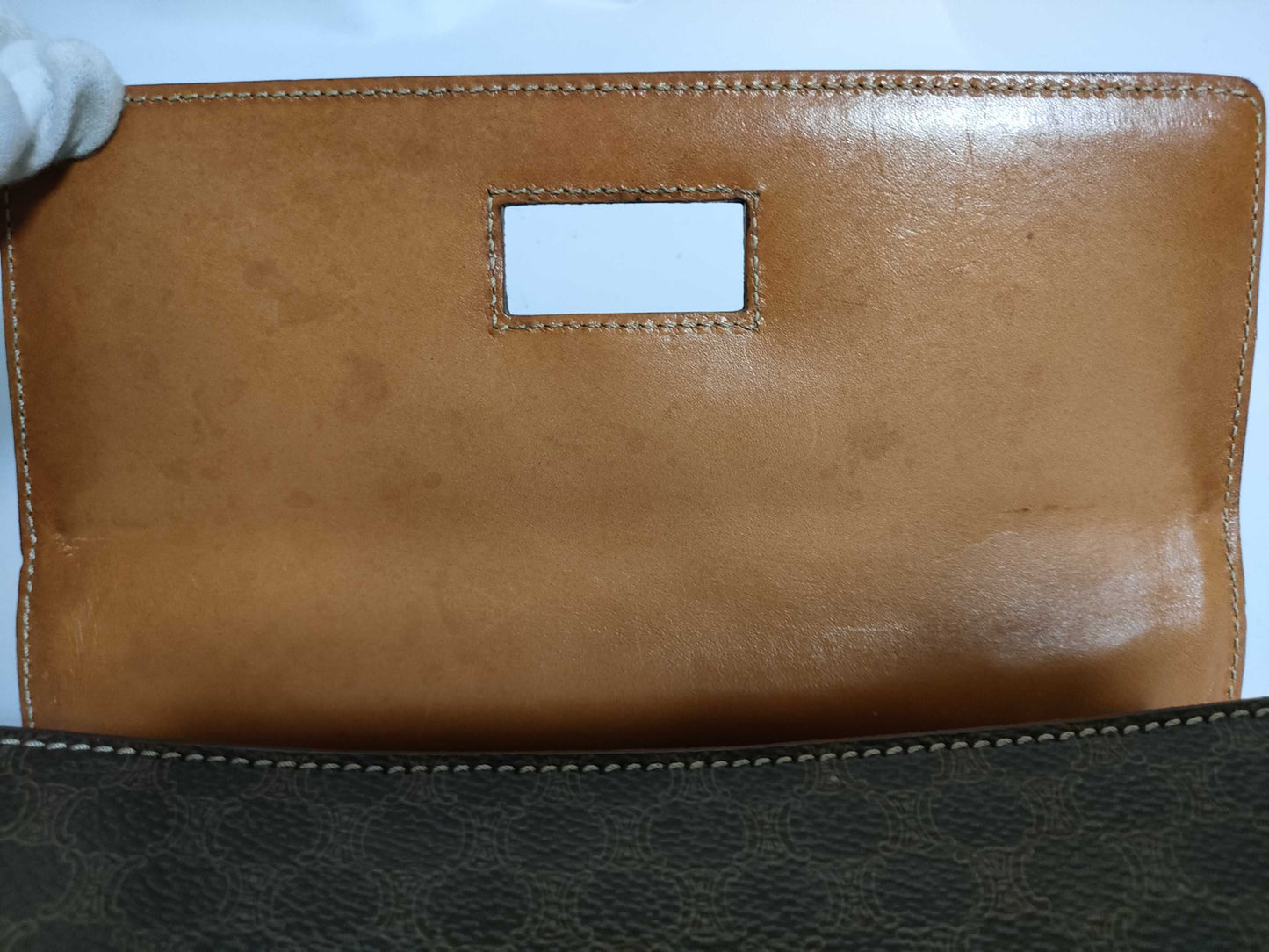 CELINE Macadam Handbag