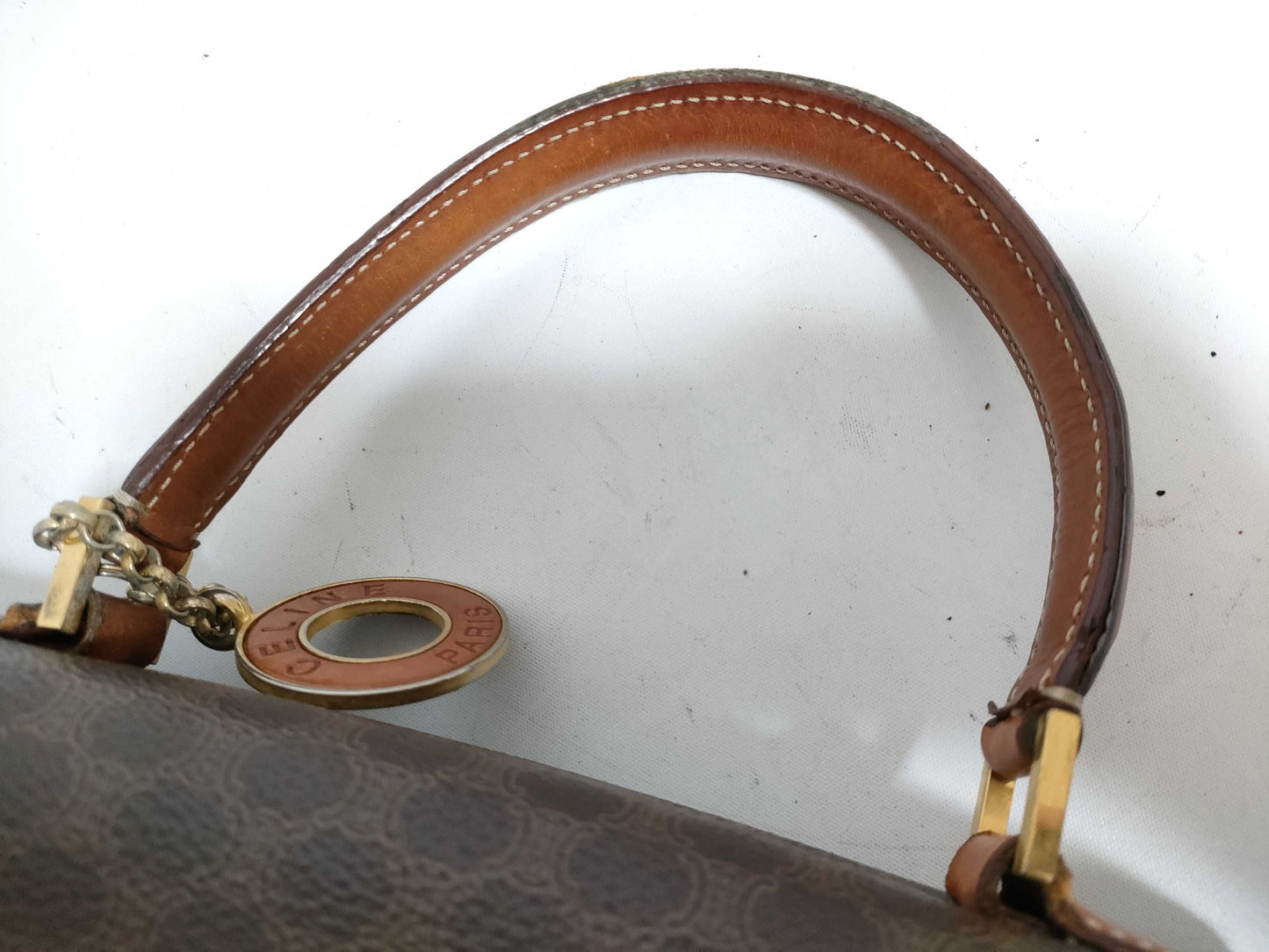 CELINE Macadam Handbag