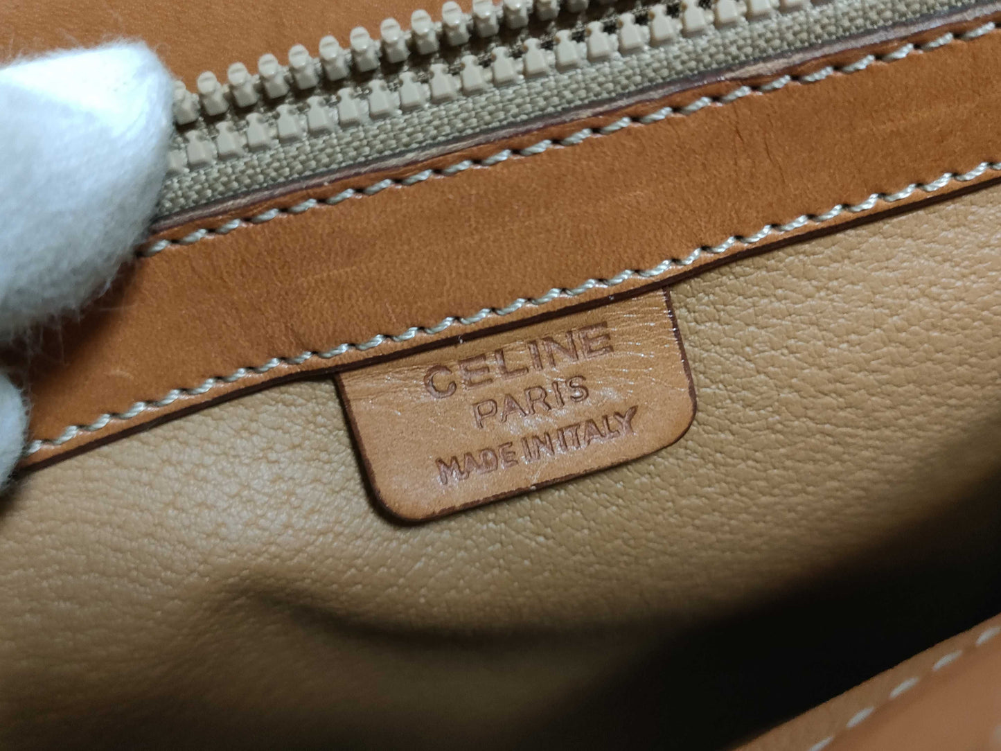 CELINE Macadam Handbag