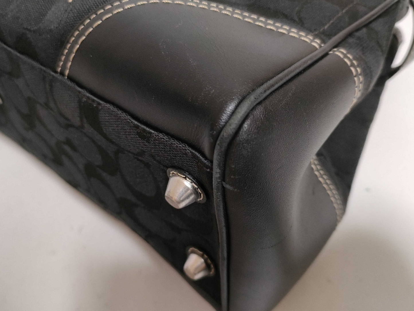 COACH Signature Coach Signature Handbag Tote Bag