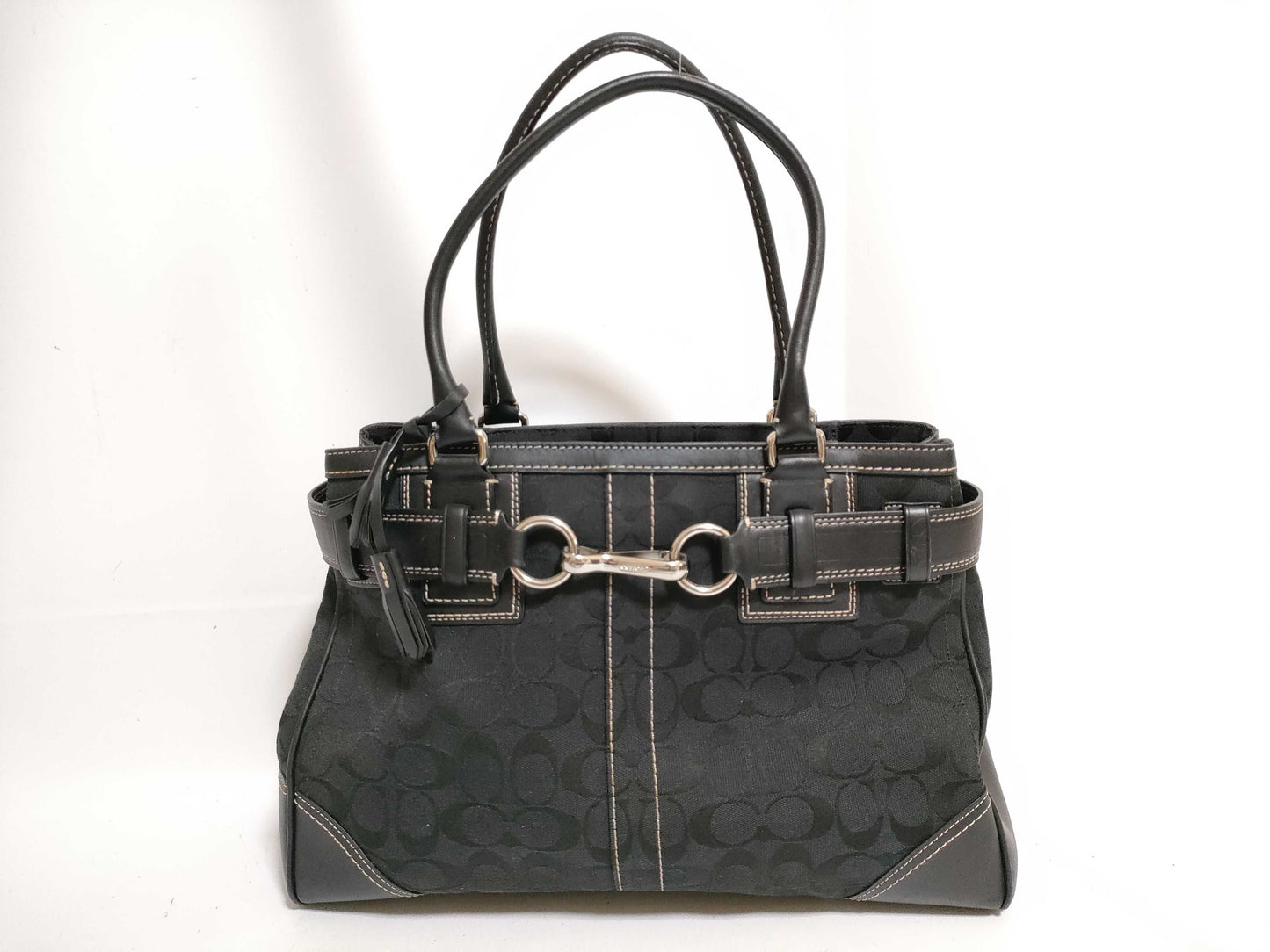 COACH Signature Coach Signature Handbag Tote Bag