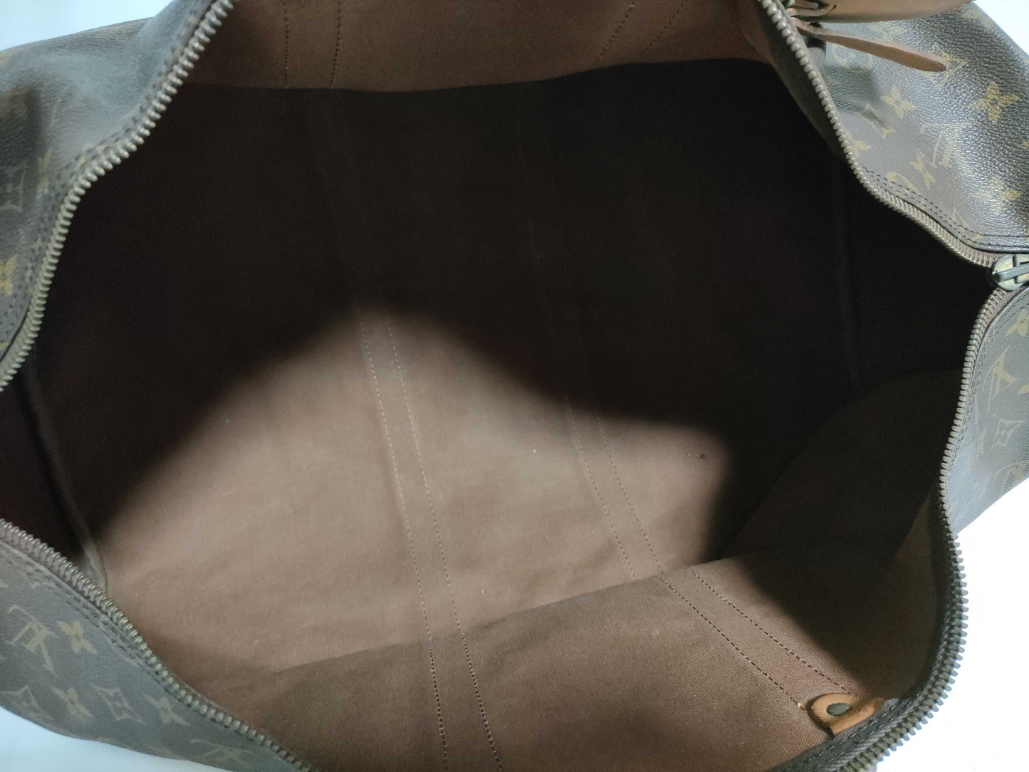LOUIS VUITTON RFID Unverified Monogram Louis Vuitton Keepall 55 Boston Bag M41424/SA