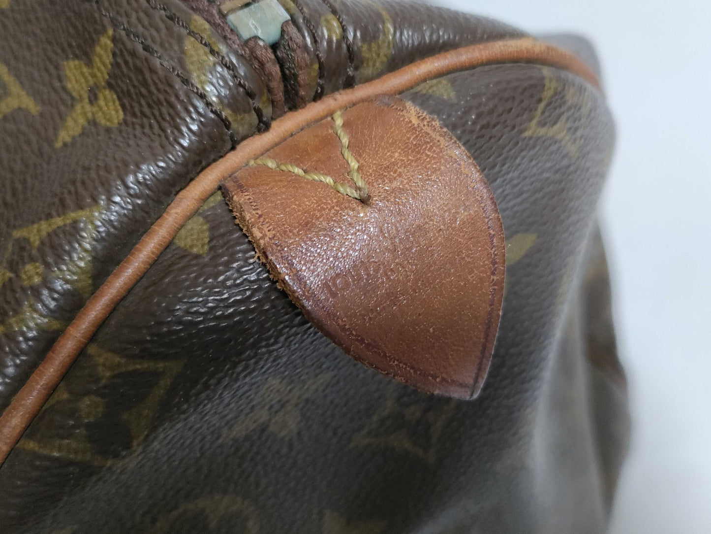 LOUIS VUITTON RFID Unverified Monogram Louis Vuitton Keepall 55 Boston Bag M41424/SA