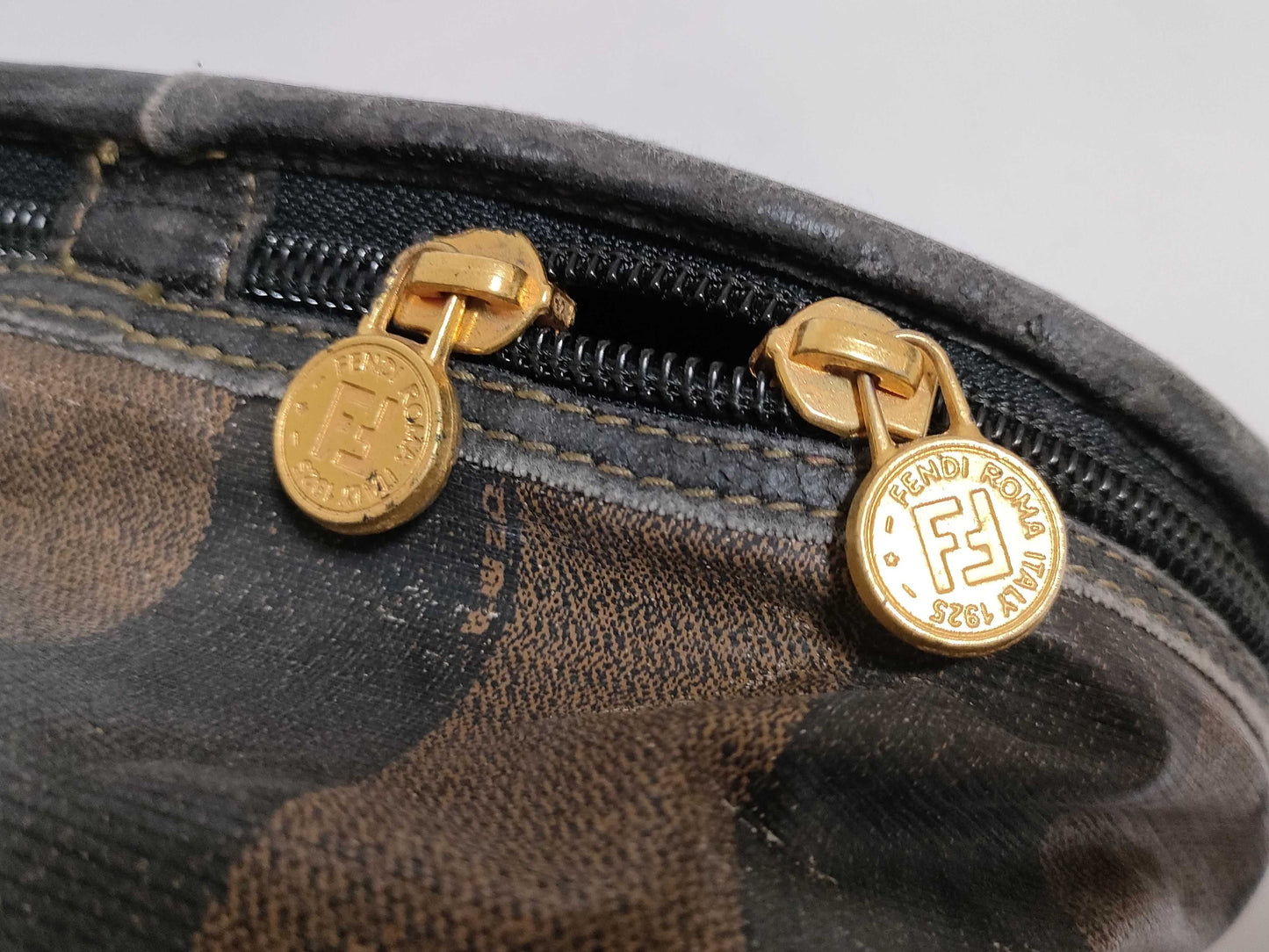 FENDI Pecan pattern Fendi Pecan vanity pouch vanity bag