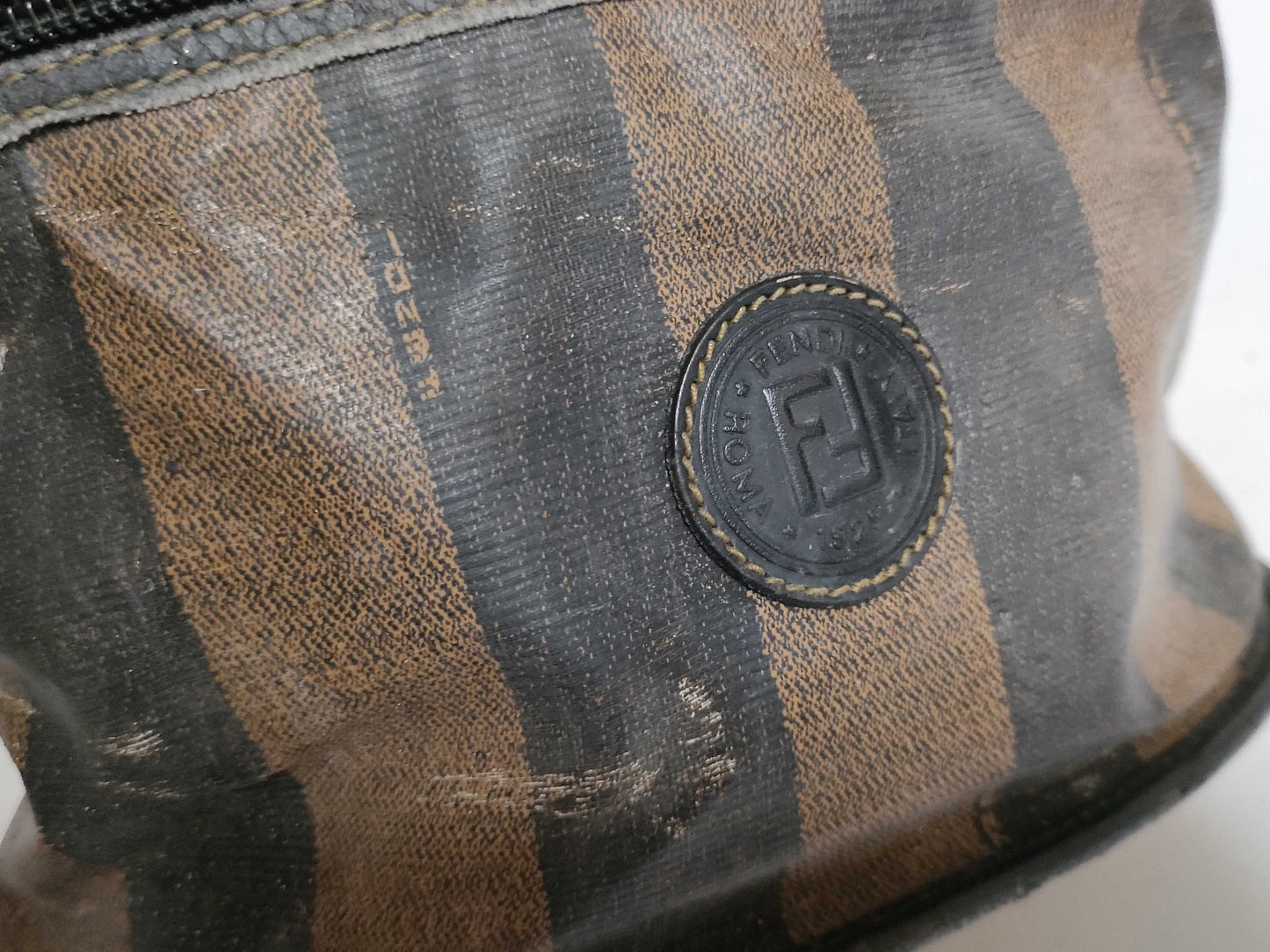 FENDI Pecan pattern Fendi Pecan vanity pouch vanity bag