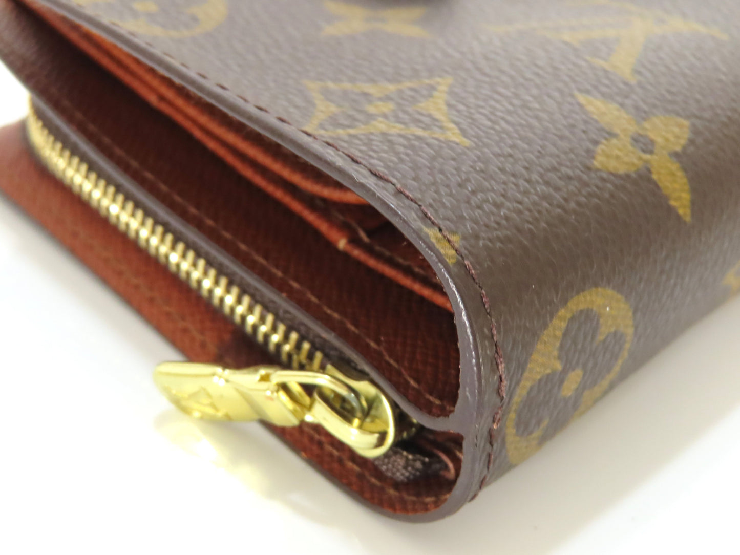 LOUIS VUITTON Monogram Compact Zip Wallet M61667/MI0090