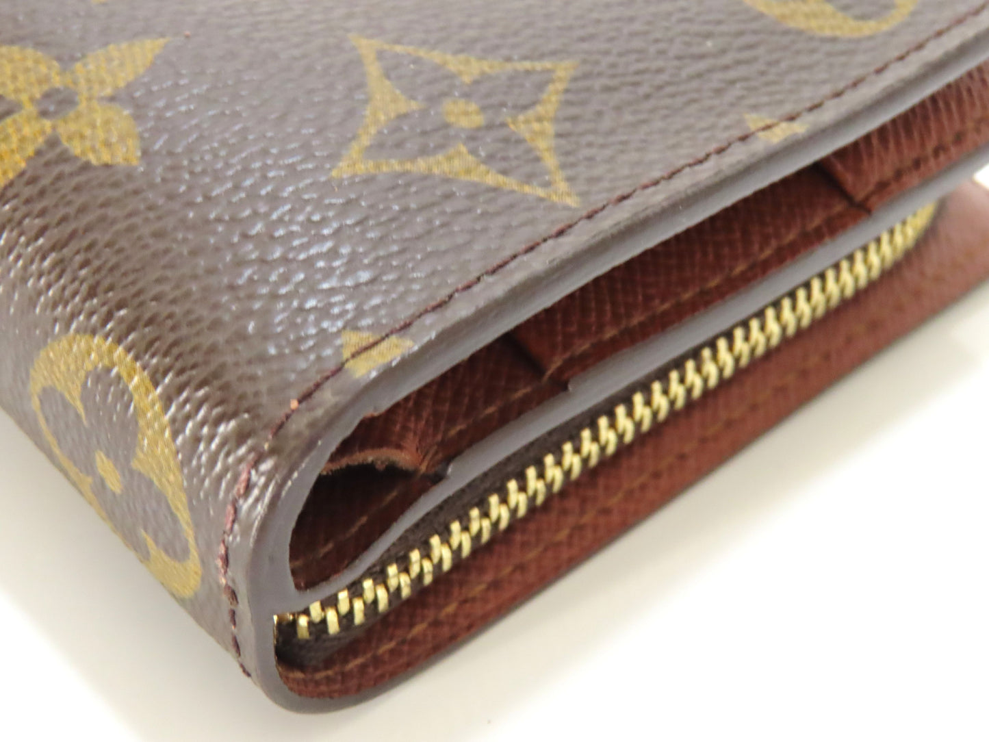 LOUIS VUITTON Monogram Compact Zip Wallet M61667/MI0090