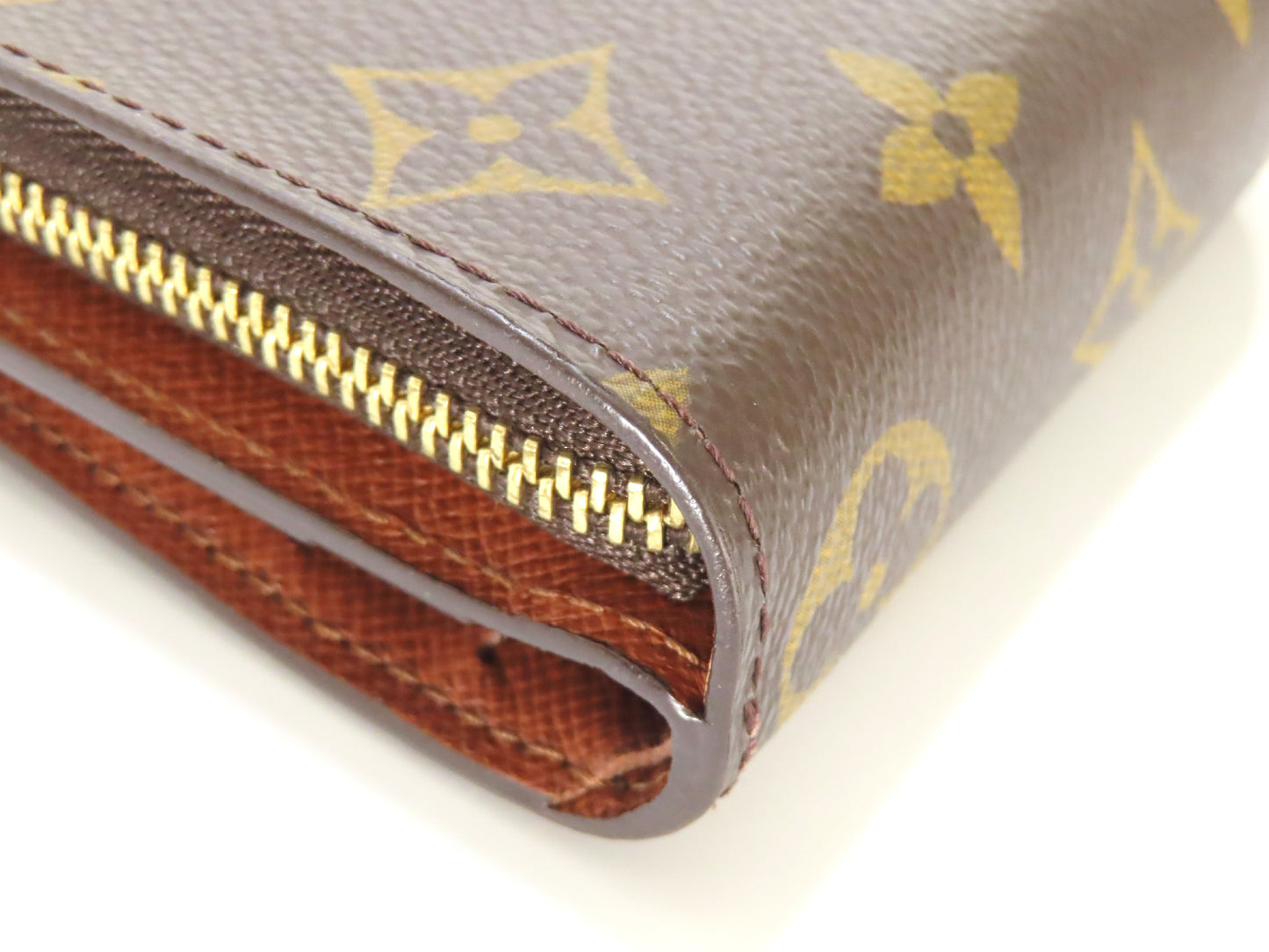 LOUIS VUITTON Monogram Compact Zip Wallet M61667/MI0090