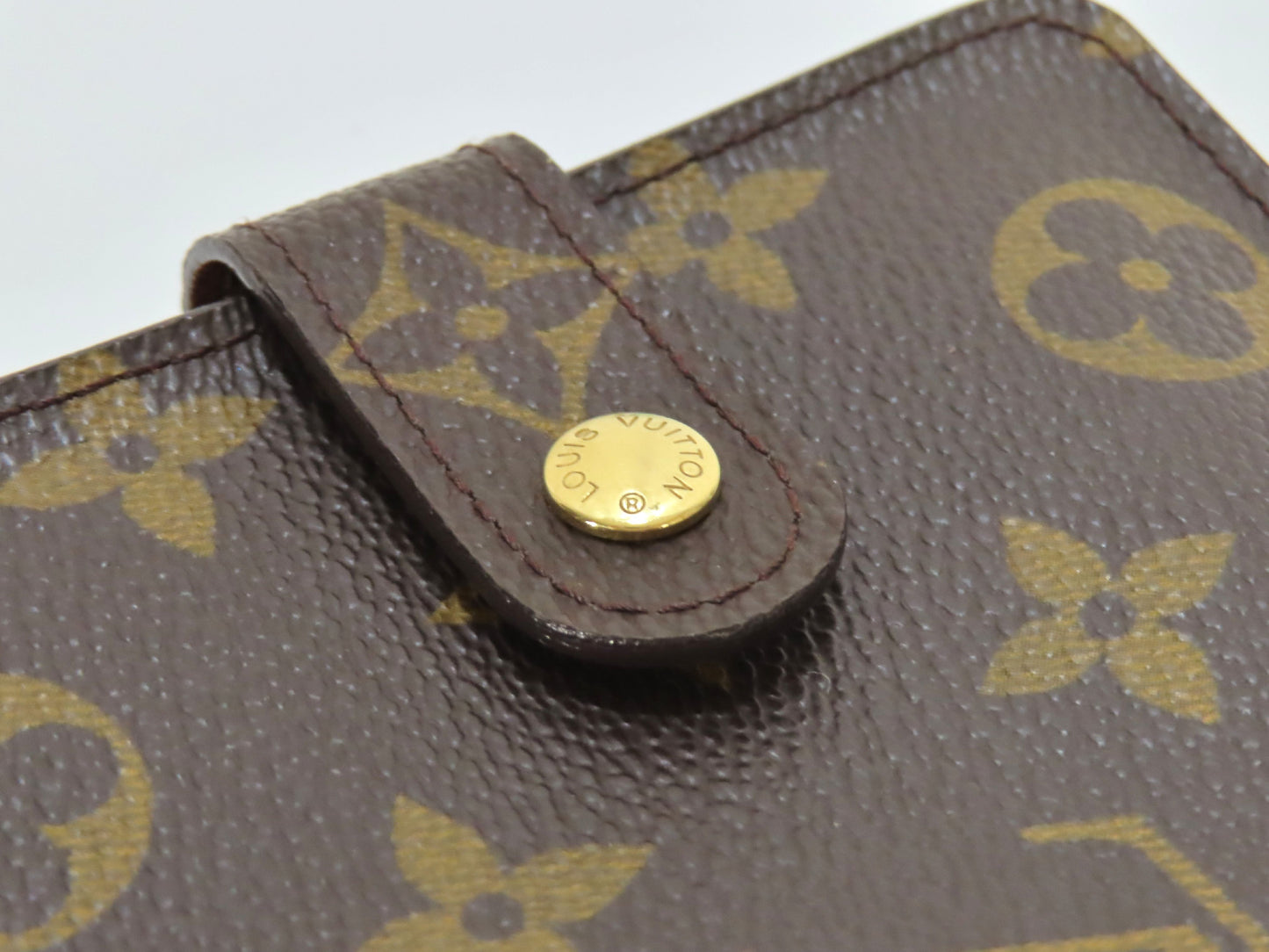 LOUIS VUITTON Monogram Compact Zip Wallet M61667/MI0090