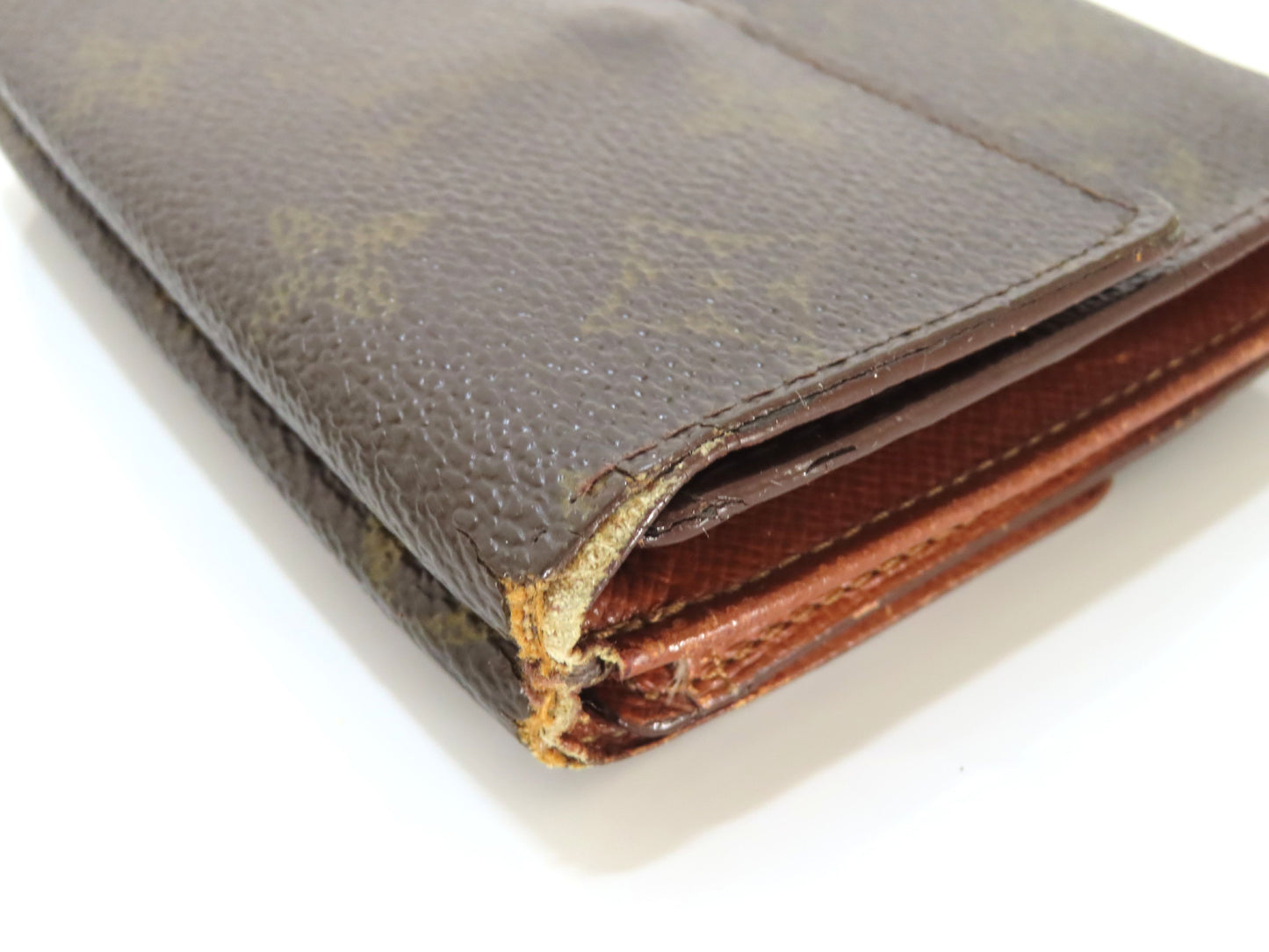 LOUIS VUITTON **** Monogram Louis Vuitton Monogram Porte Monnaie Carte Credit M61600/TH1923 Wallet
