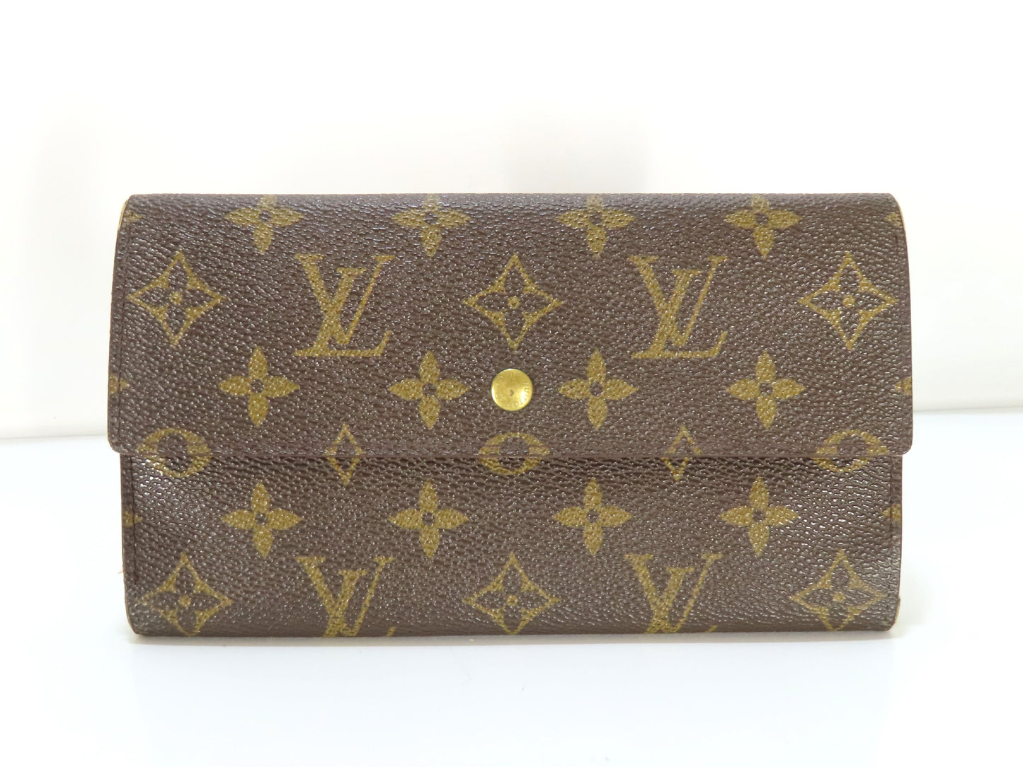 LOUIS VUITTON Monogram Louis Vuitton Monogram Portefeuille International M61217/TH0995 Wallet